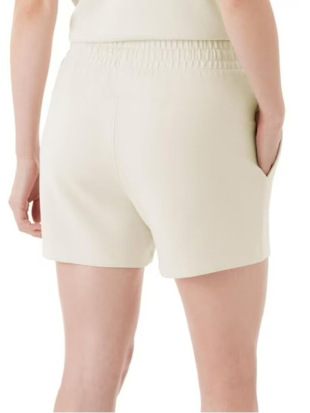 Member's Mark Women's Full Elastic Waistband 4" Inseam Sandwash Short - Picture 2 of 8